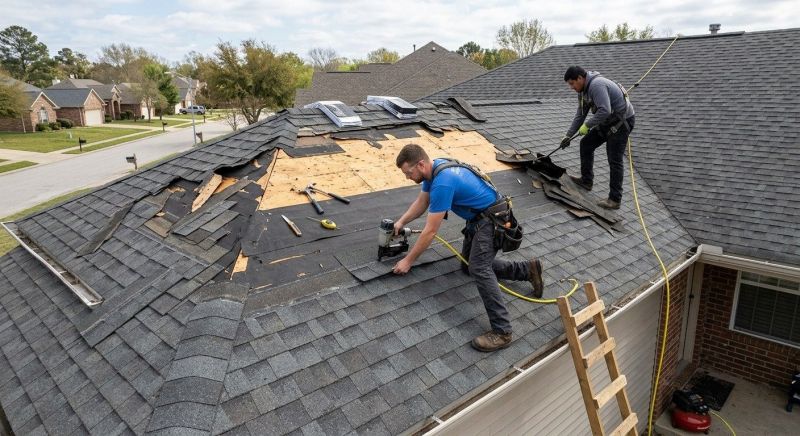 Storm Damage Roof Repair